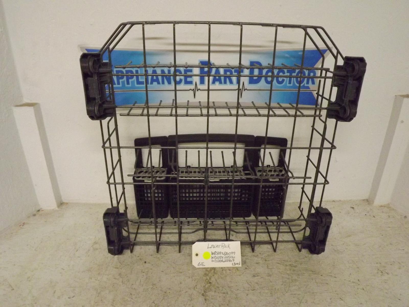 GE Dishwasher WD28X26099 WD28X22506 WD28X22867 Lower Rack Used GE Dishwasher WD28X26099 WD28X22506 WD28X22867 Lower Rack Used
